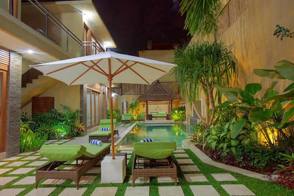 O Villas Seminyak Quarto foto